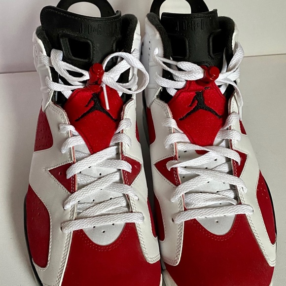 MINT CONDITION 2014 Air Jordan 6 'Carmine' - Picture 8 of 12